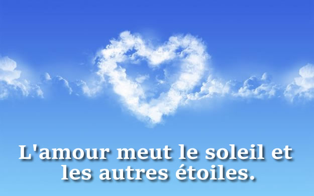 Image phrase de amour